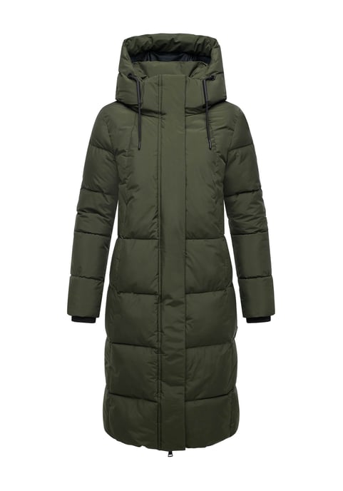 Marikoo Damen Winter Steppmantel Chumanii XVI mit Magnettaschen - Image 1