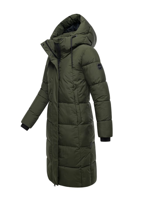 Marikoo Damen Winter Steppmantel Chumanii XVI mit Magnettaschen - Image 2
