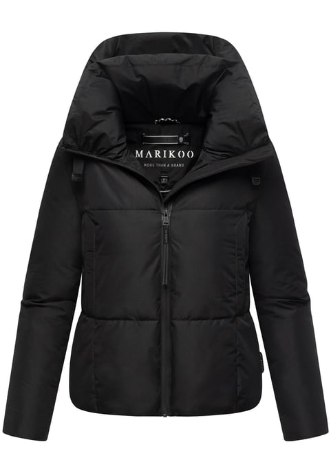 Marikoo Damen Winterjacke Ninikaa mit Kapuze & Fleece-Innenfutter - Image 1