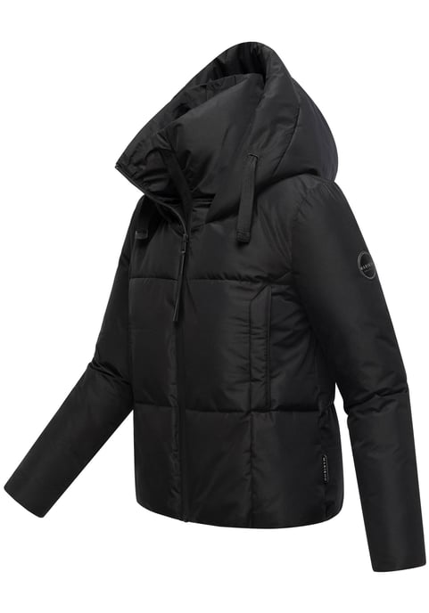 Marikoo Damen Winterjacke Ninikaa mit Kapuze & Fleece-Innenfutter - Image 2