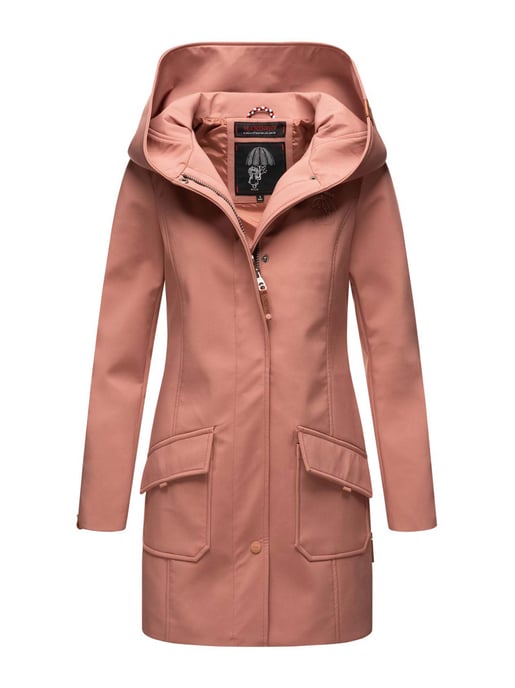 Marikoo Damen Softshelljacke – Mayleen, wasserabweisend mit Kapuze - Image 1