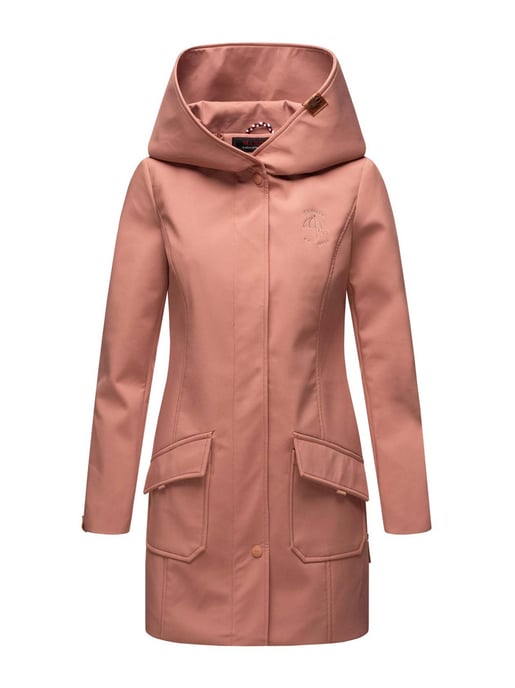 Marikoo Damen Softshelljacke – Mayleen, wasserabweisend mit Kapuze - Image 2