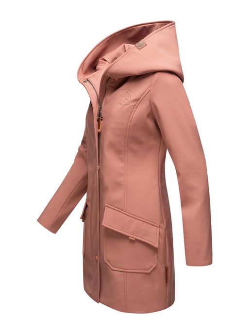 Marikoo Damen Softshelljacke – Mayleen, wasserabweisend mit Kapuze - Image 3