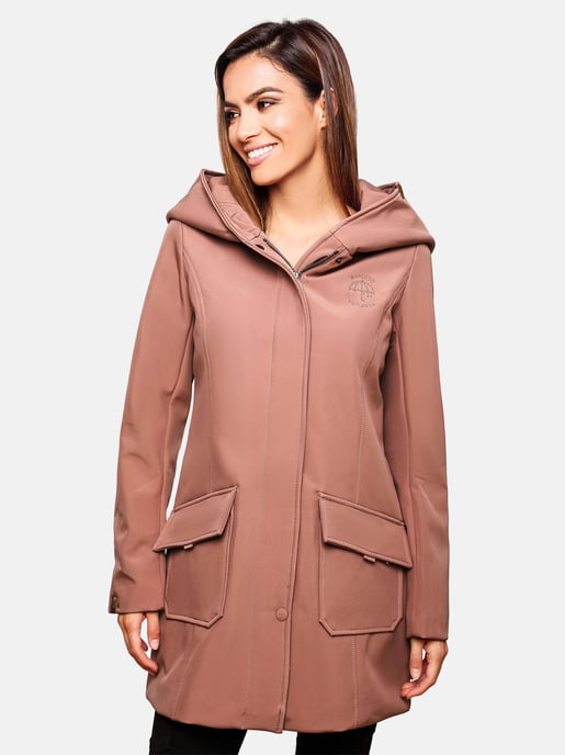 Marikoo Damen Softshelljacke – Mayleen, wasserabweisend mit Kapuze - Image 5