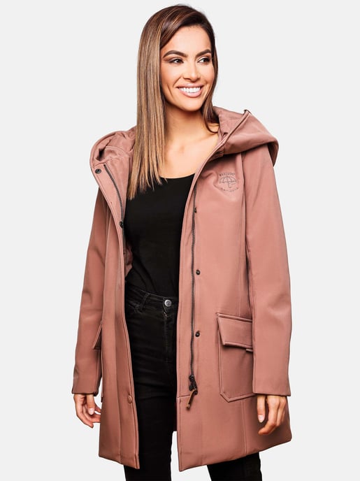Marikoo Damen Softshelljacke – Mayleen, wasserabweisend mit Kapuze - Image 6