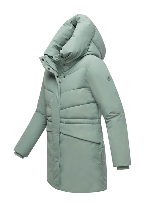 Marikoo Damen Winterjacke Delilah mit Fleecefutter & Taillenregulierung - Image 2