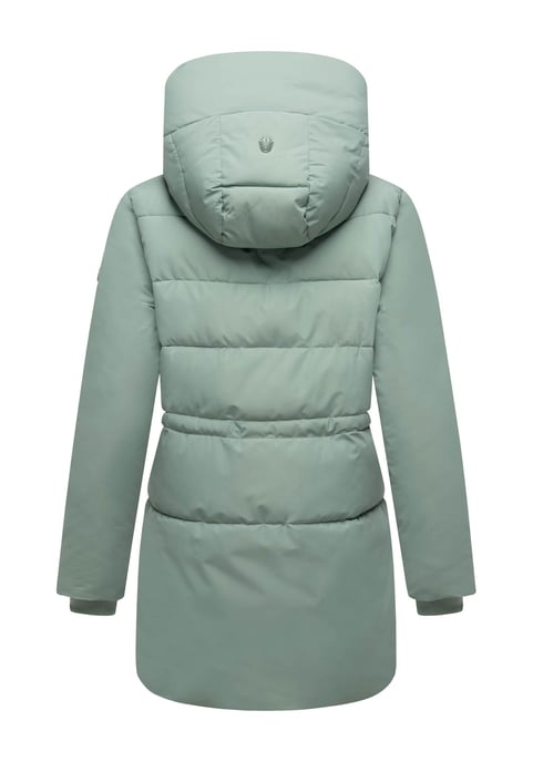 Marikoo Damen Winterjacke Delilah mit Fleecefutter & Taillenregulierung - Image 3