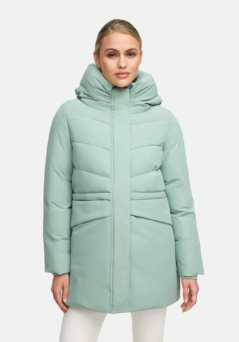 Marikoo Damen Winterjacke Delilah mit Fleecefutter & Taillenregulierung - Image 5