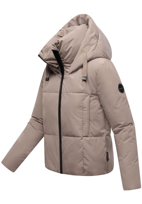Marikoo Damen Winterjacke Ninikaa mit Kapuze & Fleece-Innenfutter - Image 2
