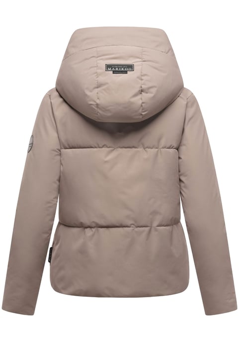Marikoo Damen Winterjacke Ninikaa mit Kapuze & Fleece-Innenfutter - Image 3