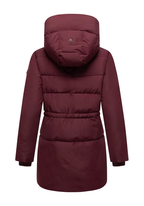 Marikoo Damen Winterjacke Delilah mit Fleecefutter & Taillenregulierung - Image 3