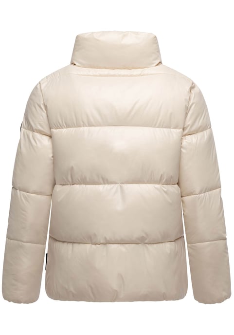 Marikoo Damen Winterjacke Hazalee im Puffer-Stil mit glänzender Optik - Image 3