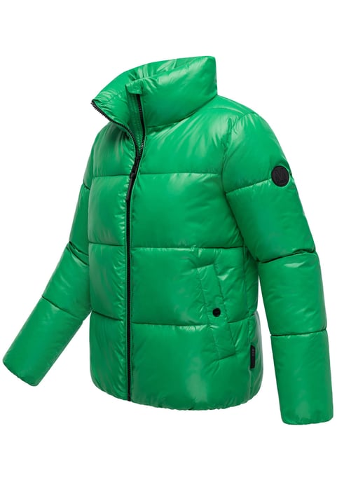 Marikoo Damen Winterjacke Hazalee im Puffer-Stil mit glänzender Optik - Image 2