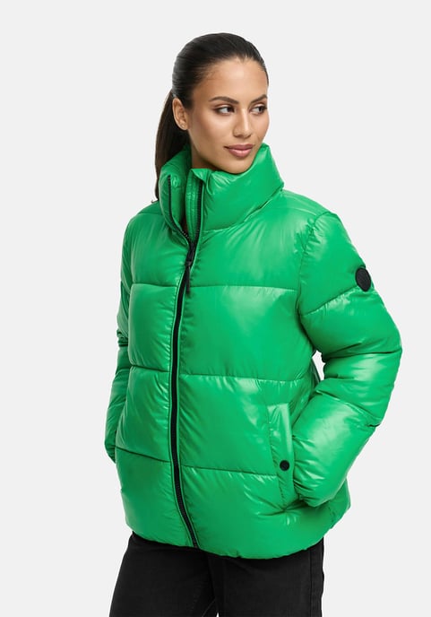 Marikoo Damen Winterjacke Hazalee im Puffer-Stil mit glänzender Optik - Image 5