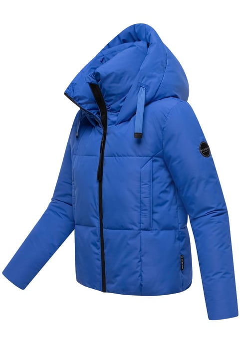 Marikoo Damen Winterjacke Ninikaa mit Kapuze & Fleece-Innenfutter - Image 2