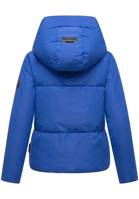 Marikoo Damen Winterjacke Ninikaa mit Kapuze & Fleece-Innenfutter - Image 3