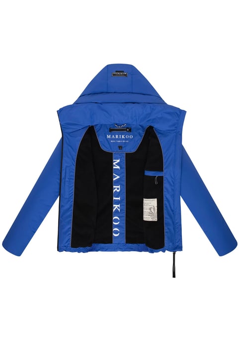 Marikoo Damen Winterjacke Ninikaa mit Kapuze & Fleece-Innenfutter - Image 4
