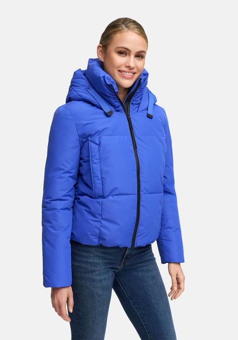 Marikoo Damen Winterjacke Ninikaa mit Kapuze & Fleece-Innenfutter - Image 5