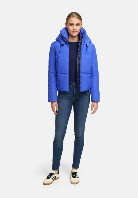 Marikoo Damen Winterjacke Ninikaa mit Kapuze & Fleece-Innenfutter - Image 6