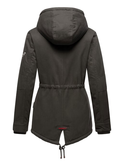 Marikoo Damen Winterjacke Manolya mit Teddyfellfutter & Baumwoll-Obermaterial - Image 5