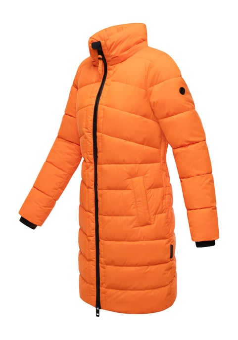 Marikoo Damen Wintermantel Kaltnäschen mit abnehmbarer Kapuze - Image 2