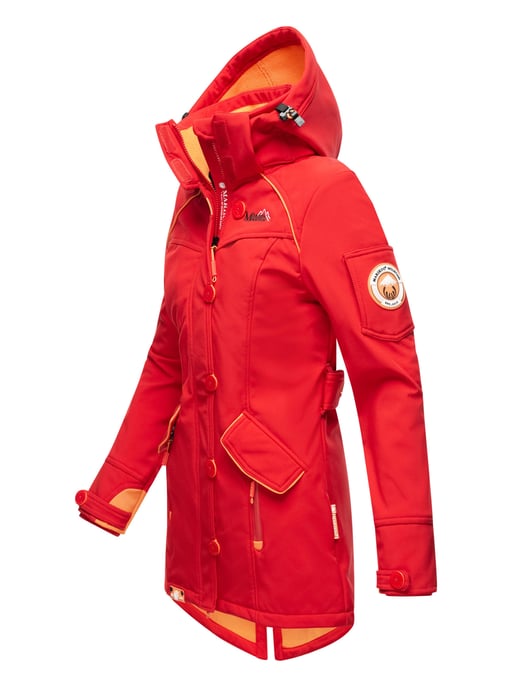 Marikoo Damen Softshelljacke – Soulinaa, wasserdicht mit abnehmbarer Kapuze - Image 3