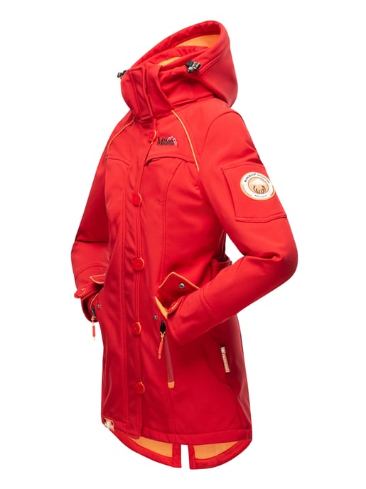 Marikoo Damen Softshelljacke – Soulinaa, wasserdicht mit abnehmbarer Kapuze - Image 4