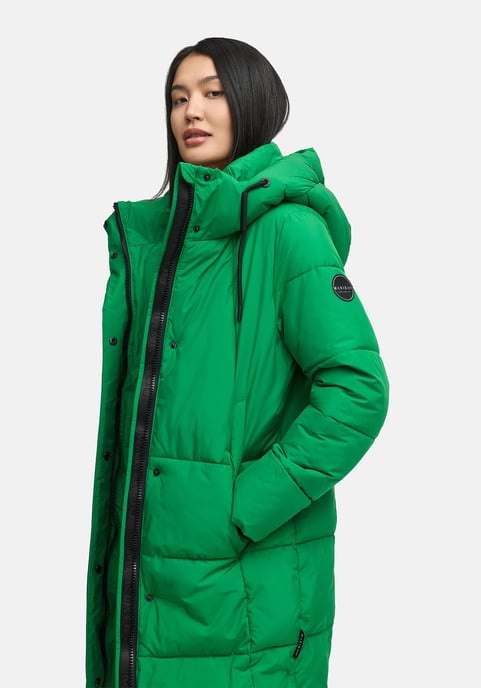 Marikoo Damen Winter Steppmantel Chumanii XVI mit Magnettaschen - Image 6