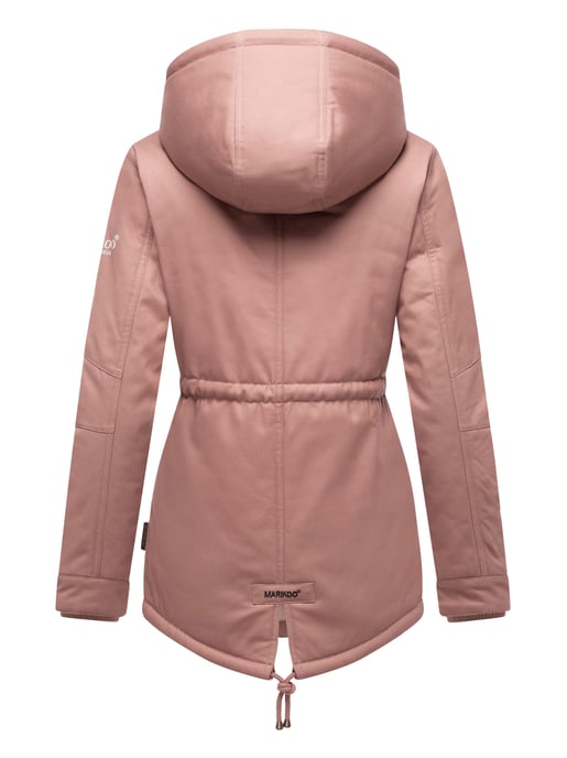 Marikoo Damen Winterjacke Manolya mit Teddyfellfutter & Baumwoll-Obermaterial - Image 4