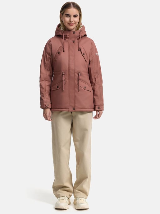 Marikoo Damen Winterjacke Manolya mit Teddyfellfutter & Baumwoll-Obermaterial - Image 6