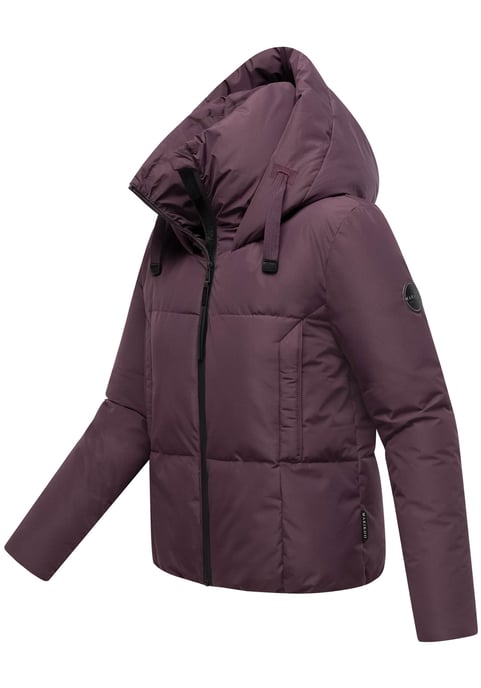 Marikoo Damen Winterjacke Ninikaa mit Kapuze & Fleece-Innenfutter - Image 2