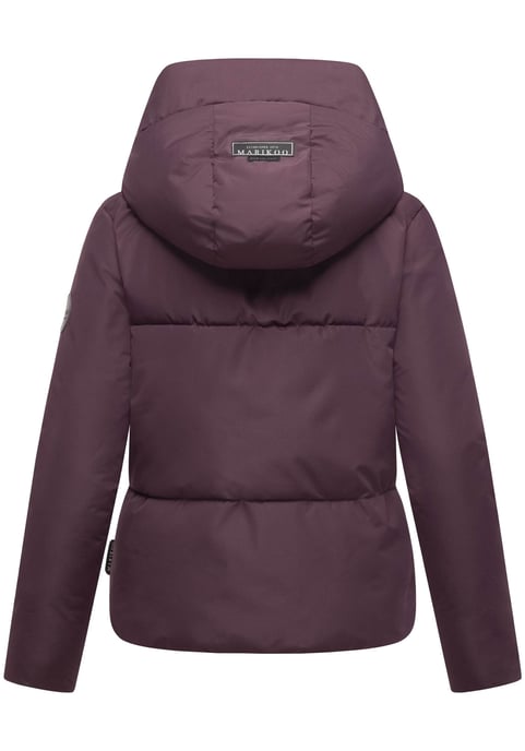 Marikoo Damen Winterjacke Ninikaa mit Kapuze & Fleece-Innenfutter - Image 3