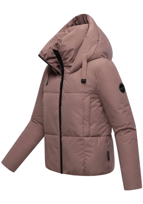 Marikoo Damen Winterjacke Ninikaa mit Kapuze & Fleece-Innenfutter - Image 2