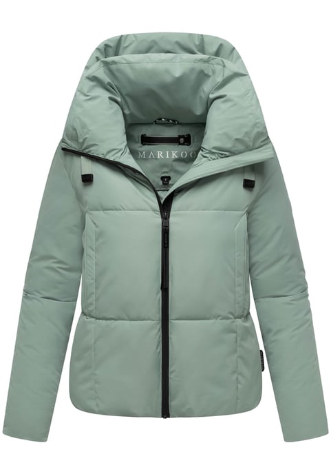 Marikoo Damen Winterjacke Ninikaa mit Kapuze & Fleece-Innenfutter - Image 1
