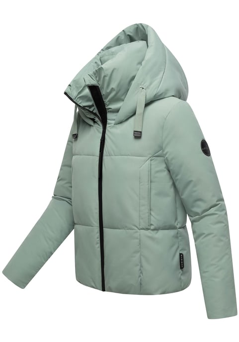 Marikoo Damen Winterjacke Ninikaa mit Kapuze & Fleece-Innenfutter - Image 2