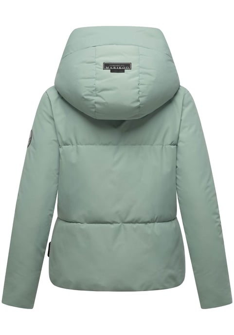Marikoo Damen Winterjacke Ninikaa mit Kapuze & Fleece-Innenfutter - Image 3