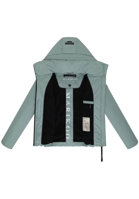Marikoo Damen Winterjacke Ninikaa mit Kapuze & Fleece-Innenfutter - Image 4