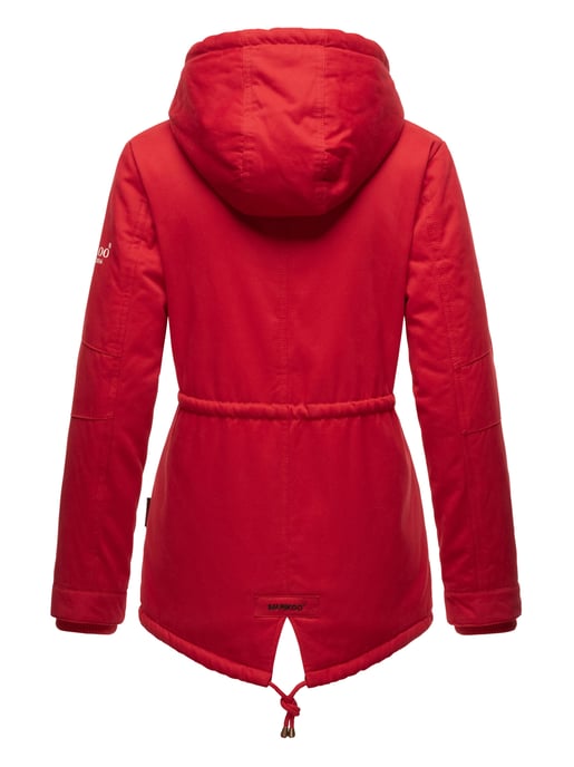 Marikoo Damen Winterjacke Manolya mit Teddyfellfutter & Baumwoll-Obermaterial - Image 5