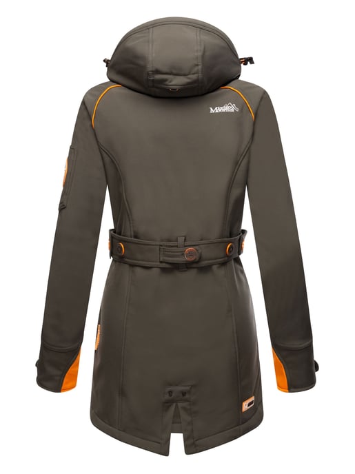 Marikoo Damen Softshelljacke – Soulinaa, wasserdicht mit abnehmbarer Kapuze - Image 5