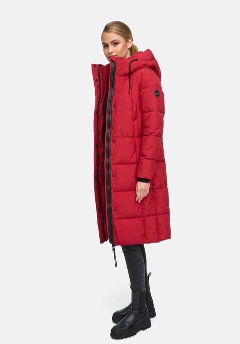 Marikoo Damen Winter Steppmantel Chumanii XVI mit Magnettaschen - Image 6
