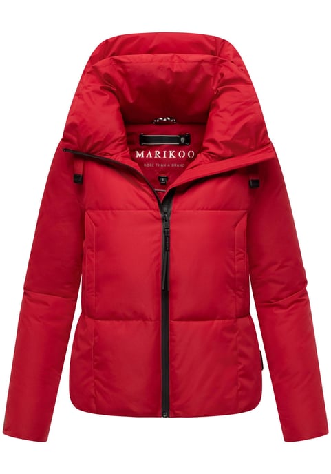Marikoo Damen Winterjacke Ninikaa mit Kapuze & Fleece-Innenfutter - Image 1