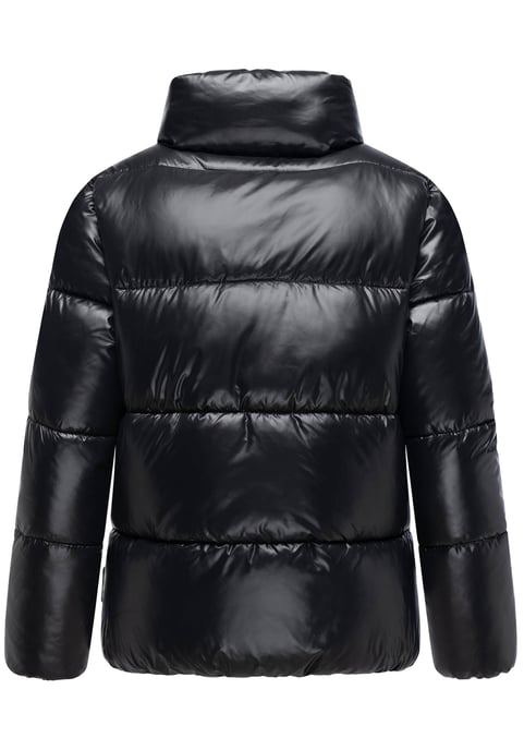 Marikoo Damen Winterjacke Hazalee im Puffer-Stil mit glänzender Optik - Image 3