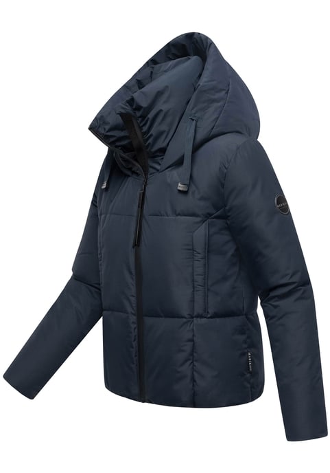Marikoo Damen Winterjacke Ninikaa mit Kapuze & Fleece-Innenfutter - Image 2