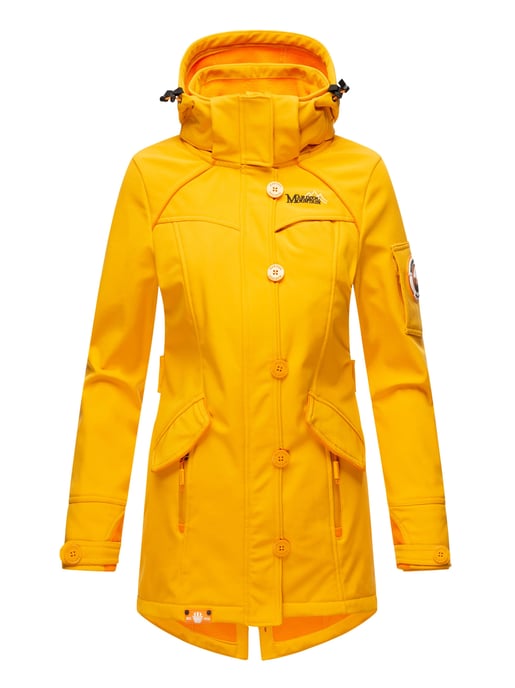 Marikoo Damen Softshelljacke – Soulinaa, wasserdicht mit abnehmbarer Kapuze - Image 2