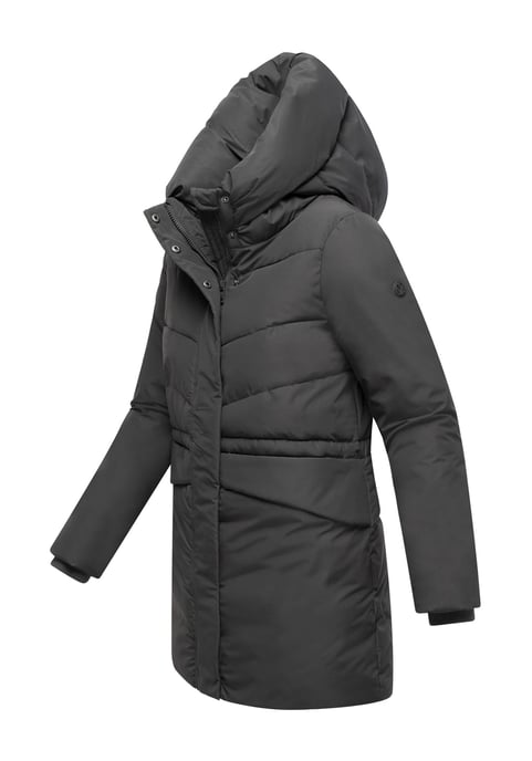 Marikoo Damen Winterjacke Delilah mit Fleecefutter & Taillenregulierung - Image 2