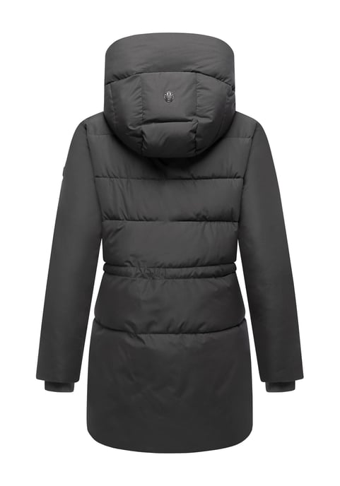 Marikoo Damen Winterjacke Delilah mit Fleecefutter & Taillenregulierung - Image 3
