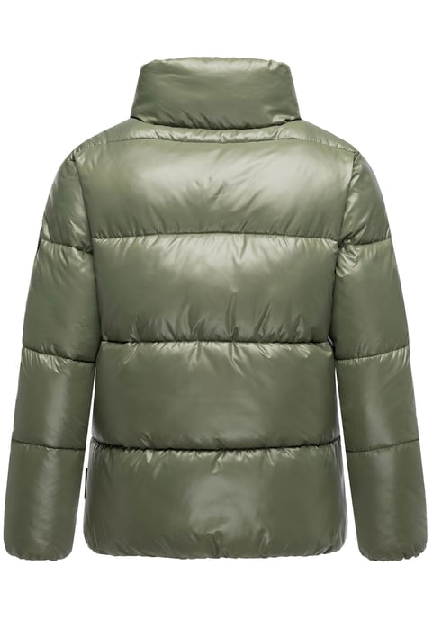 Marikoo Damen Winterjacke Hazalee im Puffer-Stil mit glänzender Optik - Image 3