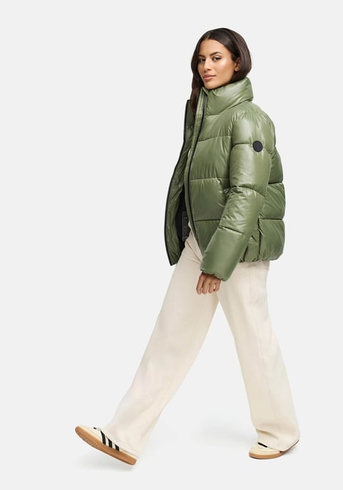 Marikoo Damen Winterjacke Hazalee im Puffer-Stil mit glänzender Optik - Image 6