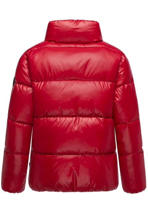 Marikoo Damen Winterjacke Hazalee im Puffer-Stil mit glänzender Optik - Image 3