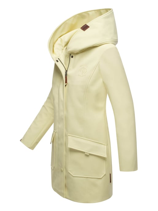 Marikoo Damen Softshelljacke – Mayleen, wasserabweisend mit Kapuze - Image 3
